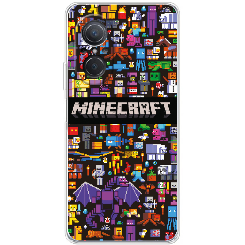 Чехол BoxFace Huawei Nova 9 SE Minecraft Mobbery