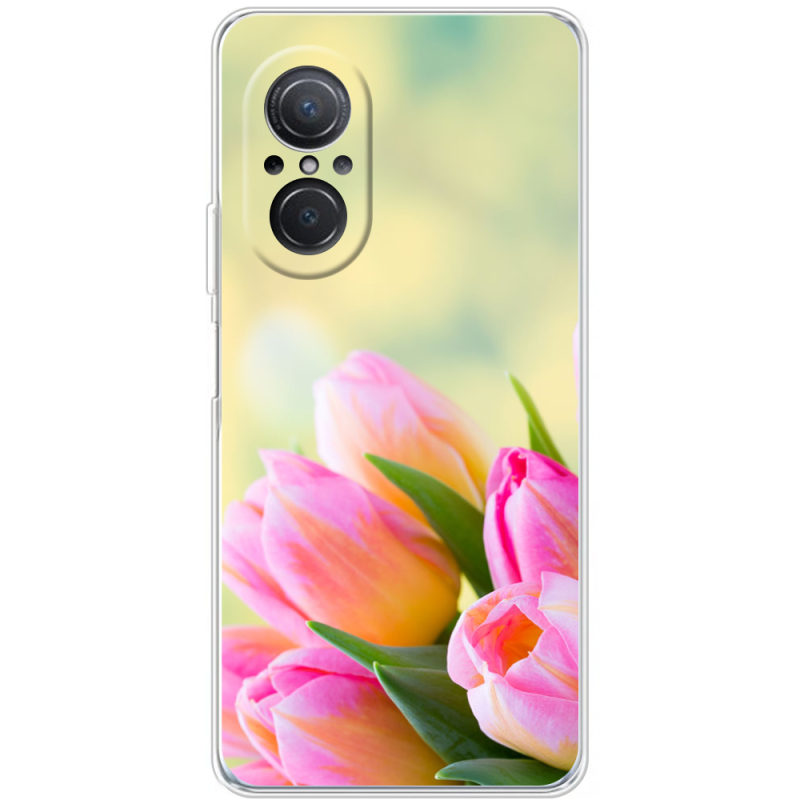 Чехол BoxFace Huawei Nova 9 SE Bouquet of Tulips