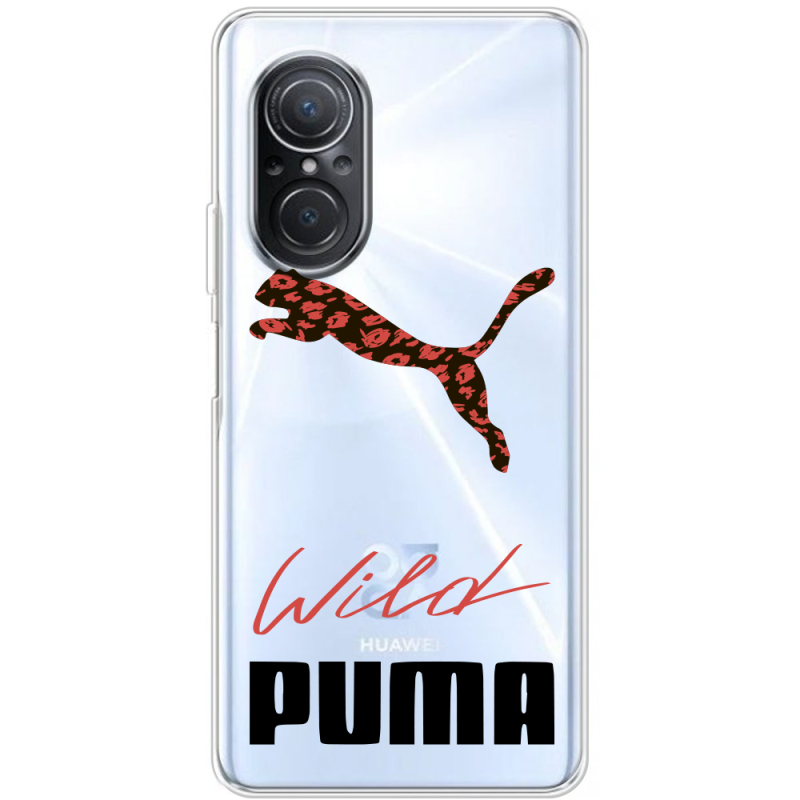 Прозрачный чехол BoxFace Huawei Nova 9 SE Wild Cat