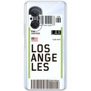 Прозрачный чехол BoxFace Huawei Nova 9 SE Ticket Los Angeles