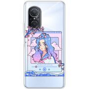 Прозрачный чехол BoxFace Huawei Nova 9 SE The Sakuras Will Cry For You