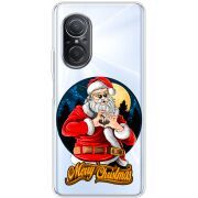 Прозрачный чехол BoxFace Huawei Nova 9 SE Cool Santa
