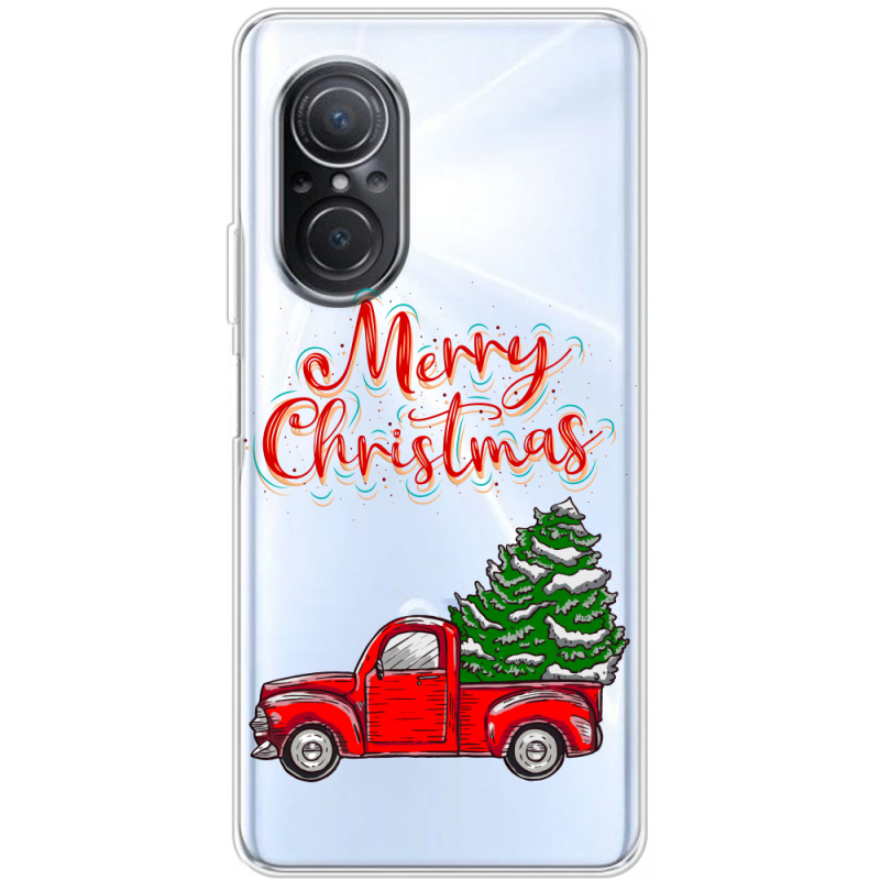 Прозрачный чехол BoxFace Huawei Nova 9 SE Holiday Car