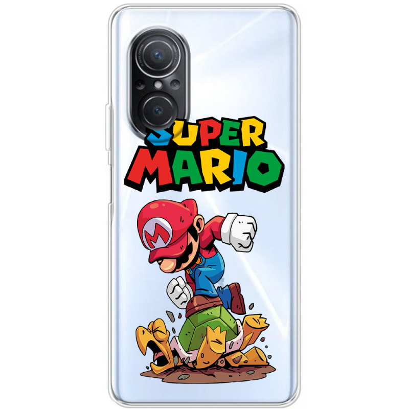 Прозрачный чехол BoxFace Huawei Nova 9 SE Super Mario