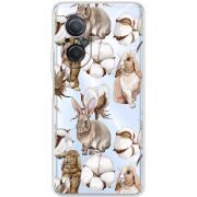 Прозрачный чехол BoxFace Huawei Nova 9 SE Cotton and Rabbits
