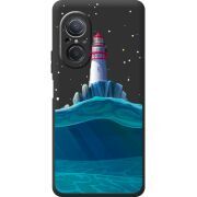 Черный чехол BoxFace Huawei Nova 9 SE Lighthouse