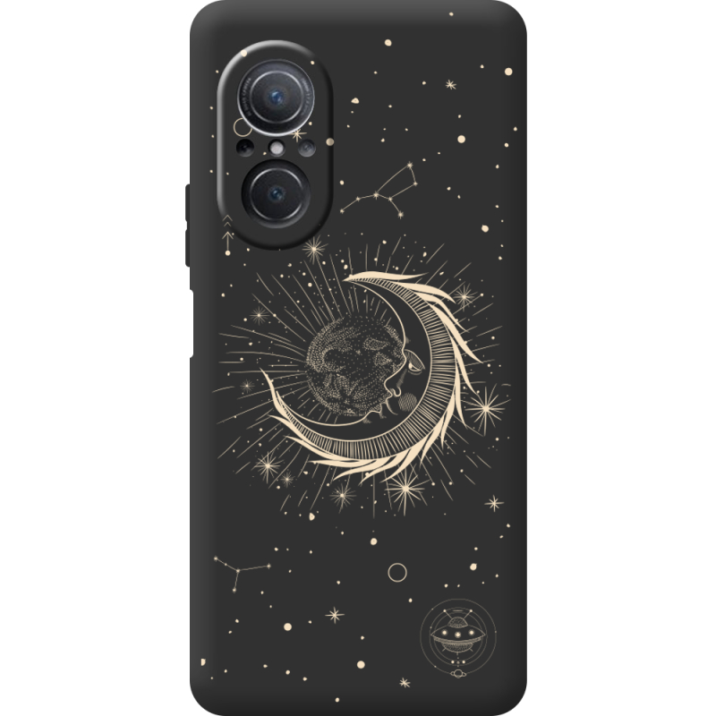 Черный чехол BoxFace Huawei Nova 9 SE Moon