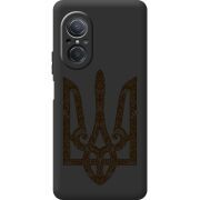 Черный чехол BoxFace Huawei Nova 9 SE Ukrainian Trident