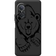 Черный чехол BoxFace Huawei Nova 9 SE Grizzly Bear