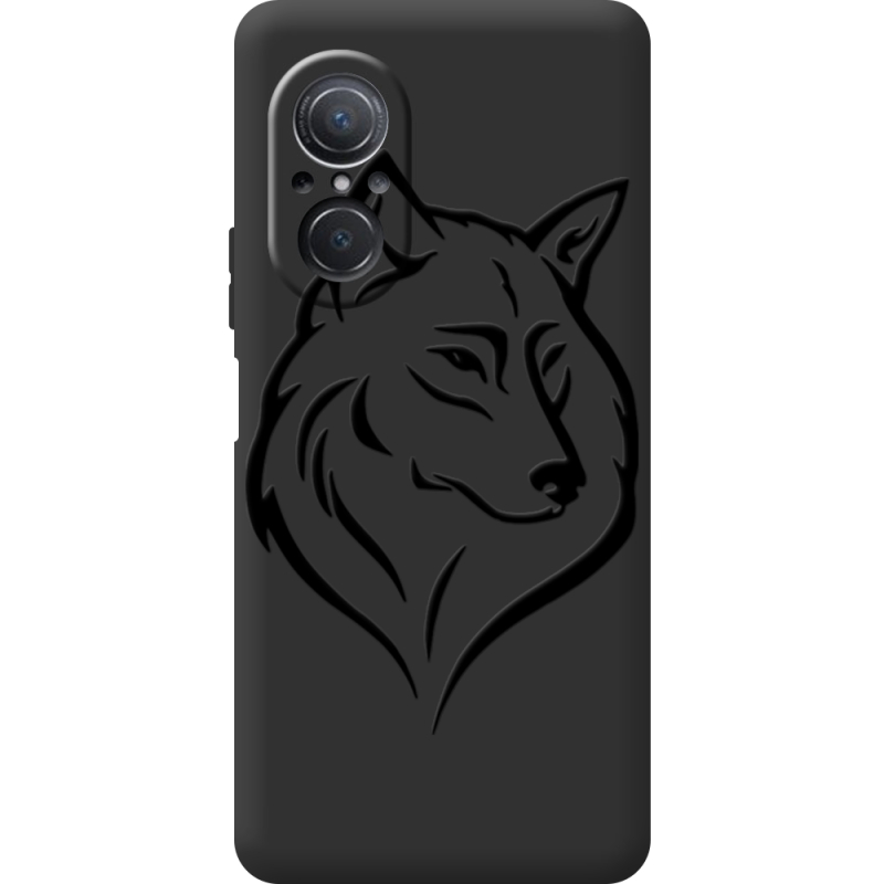 Черный чехол BoxFace Huawei Nova 9 SE Wolf