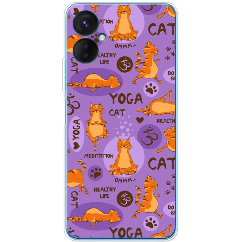 Чехол BoxFace Tecno Spark 9 Pro Yoga Cat