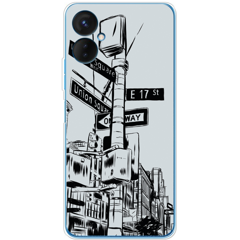 Чехол BoxFace Tecno Spark 9 Pro 17 Street