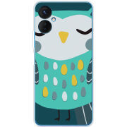Чехол BoxFace Tecno Spark 9 Pro Green Owl