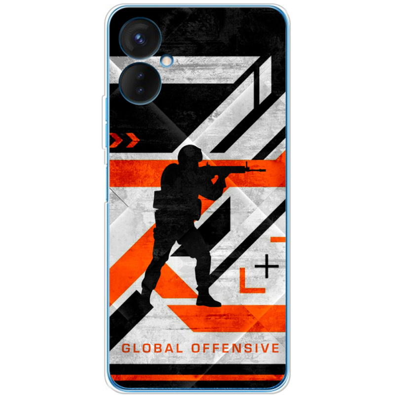 Чехол BoxFace Tecno Spark 9 Pro CS:Go Asimov