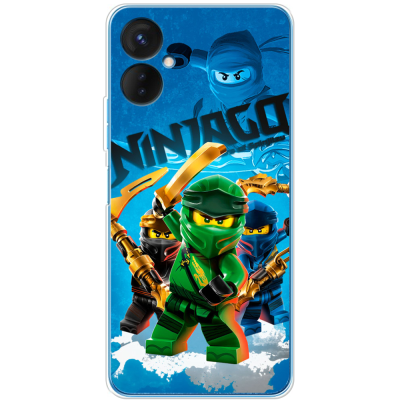 Чехол BoxFace Tecno Spark 9 Pro Lego Ninjago