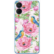 Чехол BoxFace Tecno Spark 9 Pro Birds and Flowers