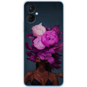 Чехол BoxFace Tecno Spark 9 Pro Exquisite Purple Flowers