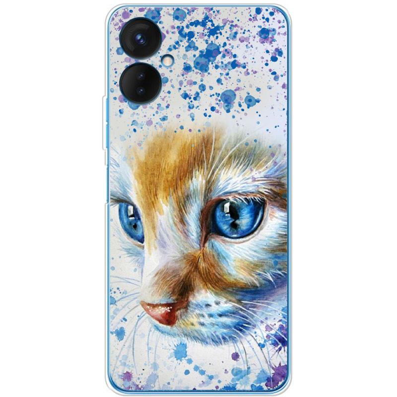 Чехол BoxFace Tecno Spark 9 Pro Голубоглазый Кот