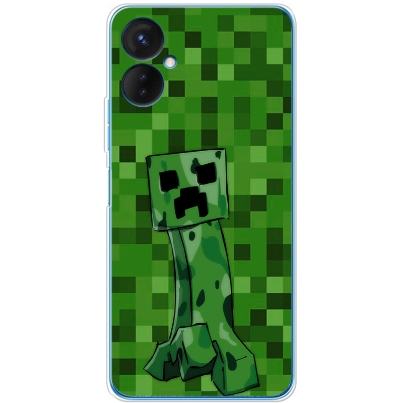 Чехол BoxFace Tecno Spark 9 Pro Minecraft Creeper