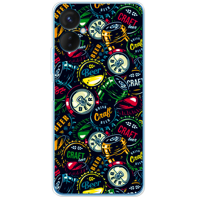 Чехол BoxFace Tecno Spark 9 Pro Bottle Caps