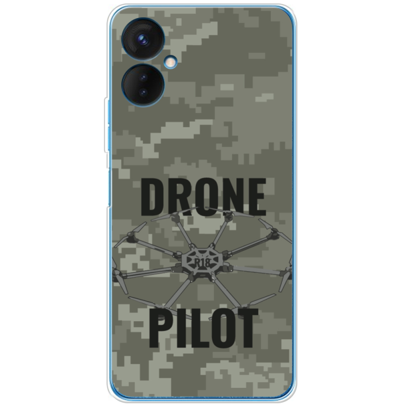 Чехол BoxFace Tecno Spark 9 Pro Drone Pilot