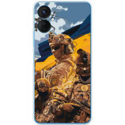Чехол BoxFace Tecno Spark 9 Pro Воїни ЗСУ