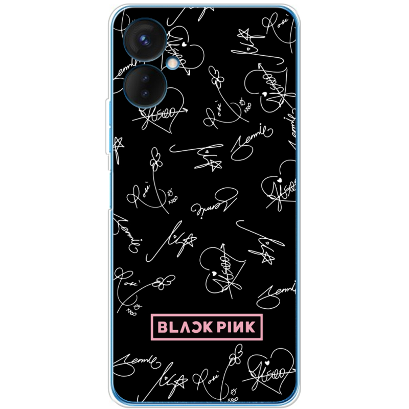 Чехол BoxFace Tecno Spark 9 Pro Blackpink автограф