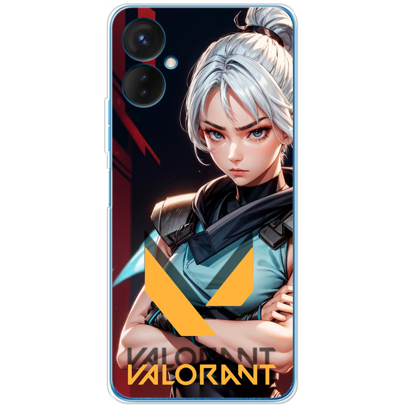 Чехол BoxFace Tecno Spark 9 Pro Valorant Джет