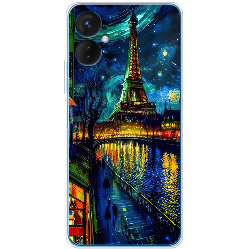 Чехол BoxFace Tecno Spark 9 Pro Сяйво над Парижем