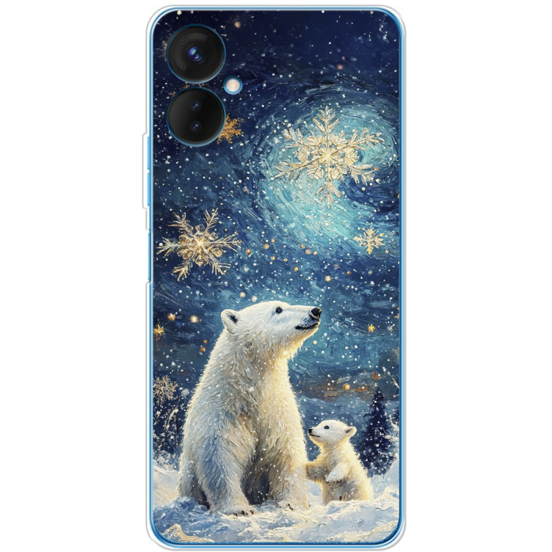 Чехол BoxFace Tecno Spark 9 Pro Північні ведмеді