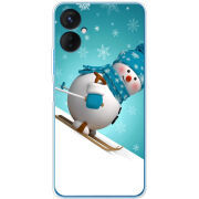 Чехол BoxFace Tecno Spark 9 Pro Skier Snowman