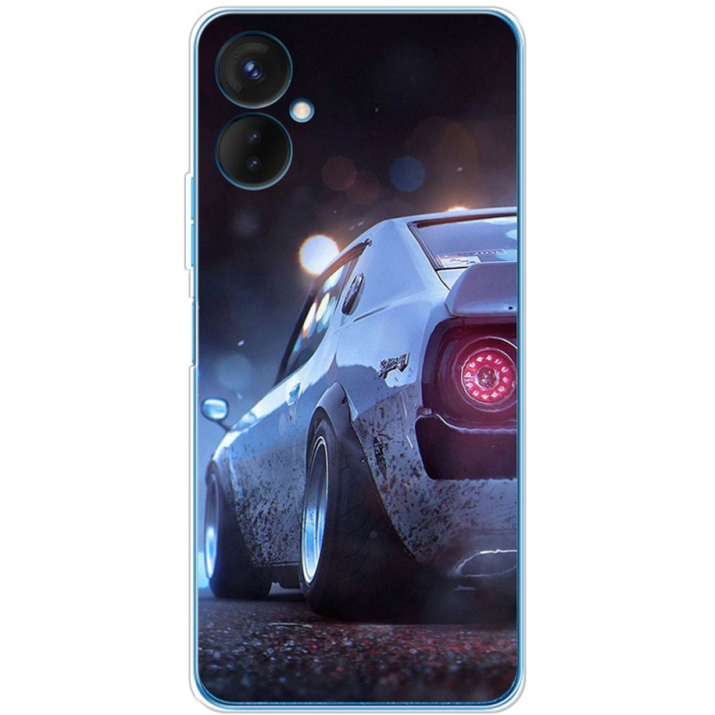 Чехол BoxFace Tecno Spark 9 Pro Silver Car