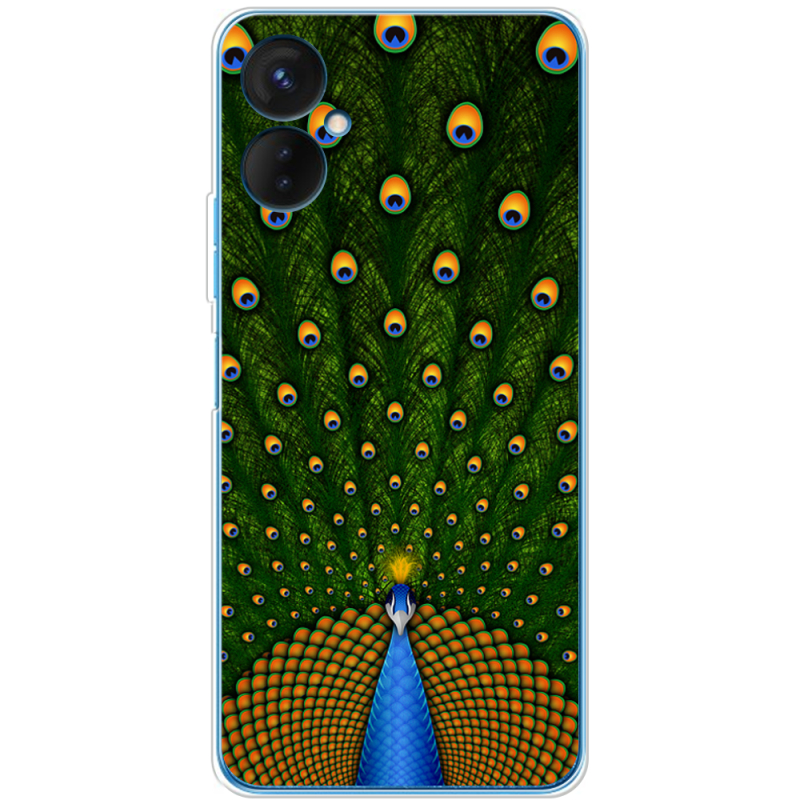 Чехол BoxFace Tecno Spark 9 Pro Peacocks Tail