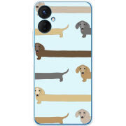 Чехол BoxFace Tecno Spark 9 Pro Dachshund