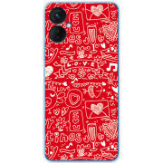 Чехол BoxFace Tecno Spark 9 Pro Happy Valentines
