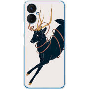 Чехол BoxFace Tecno Spark 9 Pro Black Deer