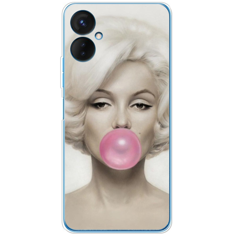 Чехол BoxFace Tecno Spark 9 Pro Marilyn Monroe Bubble Gum