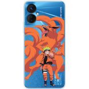 Прозрачный чехол BoxFace Tecno Spark 9 Pro Naruto and Kurama