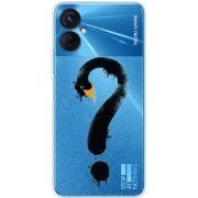Прозрачный чехол BoxFace Tecno Spark 9 Pro Swan question