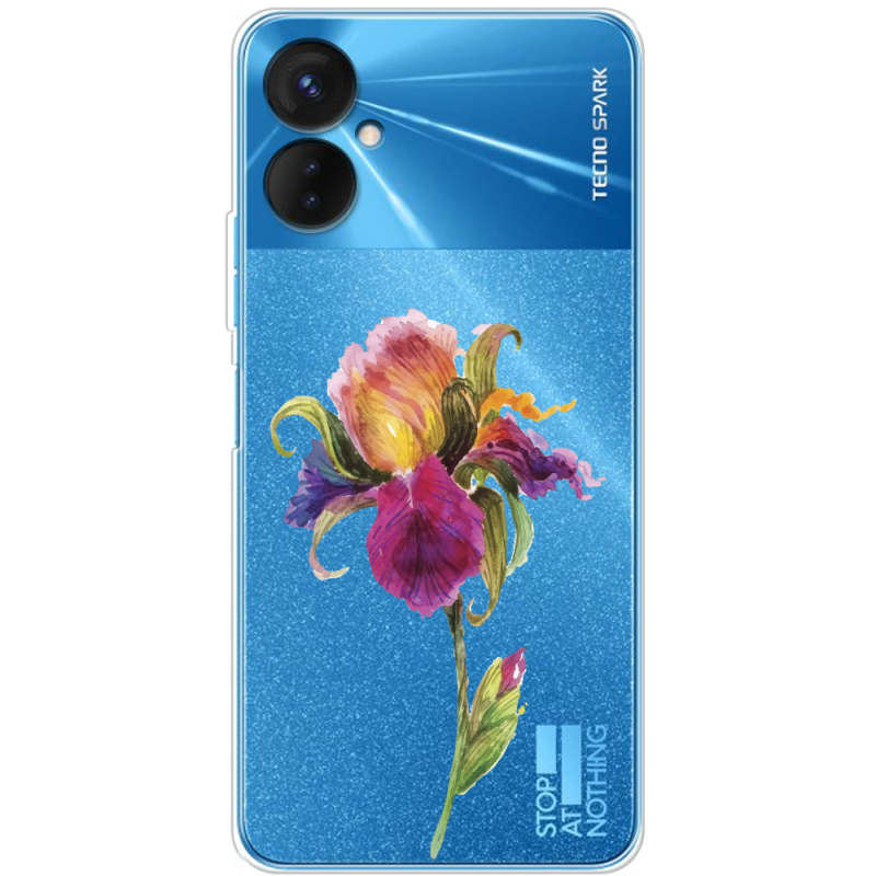 Прозрачный чехол BoxFace Tecno Spark 9 Pro Iris