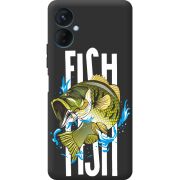 Черный чехол BoxFace Tecno Spark 9 Pro Fish