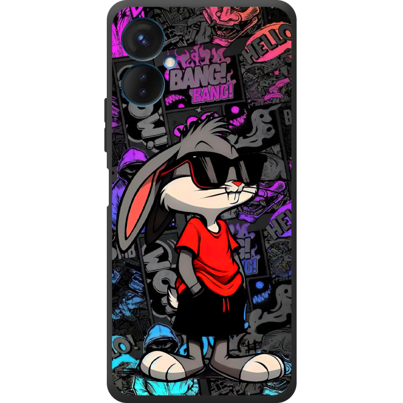 Черный чехол BoxFace Tecno Spark 9 Pro Малий вухань