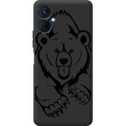 Черный чехол BoxFace Tecno Spark 9 Pro Grizzly Bear