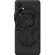 Черный чехол BoxFace Tecno Spark 9 Pro Lion