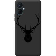 Черный чехол BoxFace Tecno Spark 9 Pro Deer