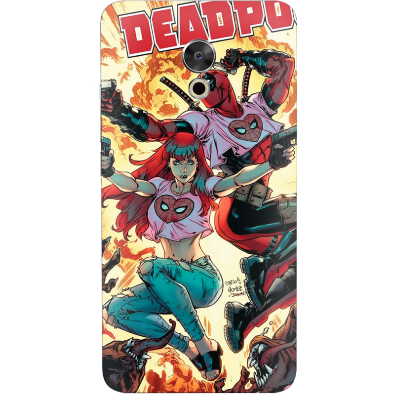 Чехол Uprint Meizu Pro 6 Plus Deadpool and Mary Jane