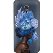 Чехол Uprint Meizu Pro 6 Plus Exquisite Blue Flowers