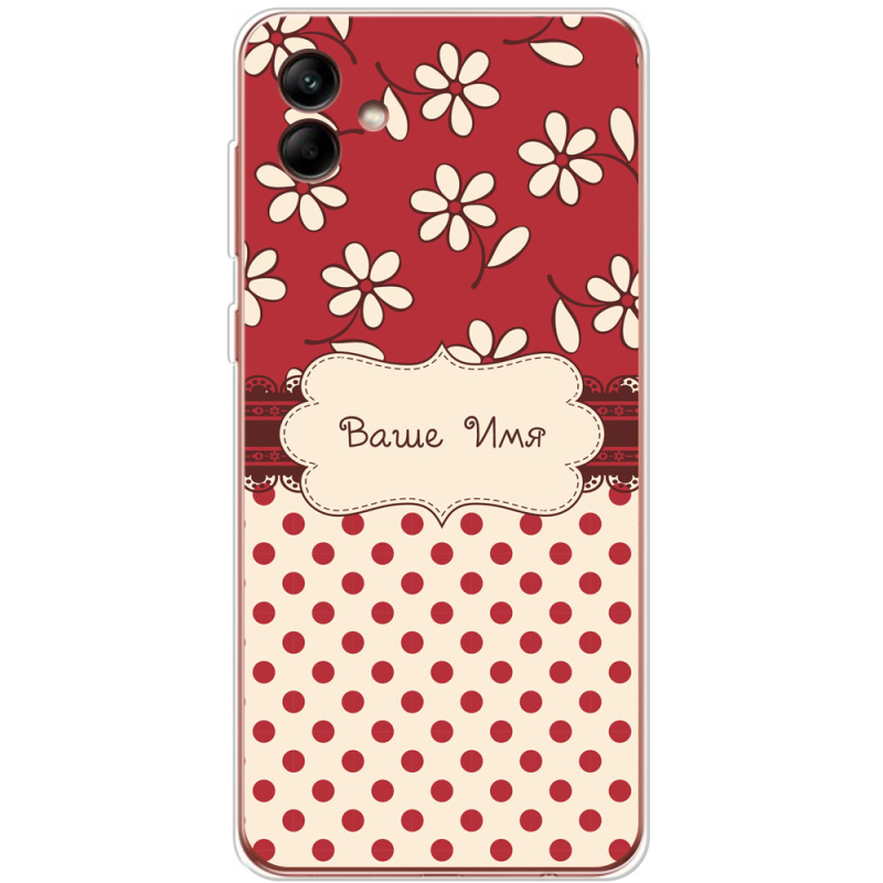 Чехол BoxFace Samsung Galaxy A04 (A045) Именной Polka Dots