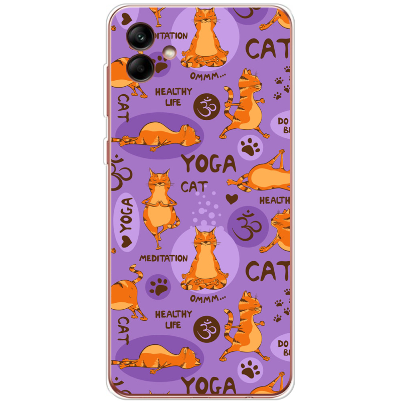 Чехол BoxFace Samsung Galaxy A04 (A045) Yoga Cat