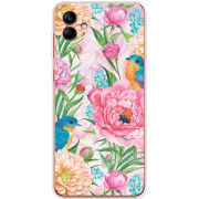 Чехол BoxFace Samsung Galaxy A04 (A045) Birds in Flowers